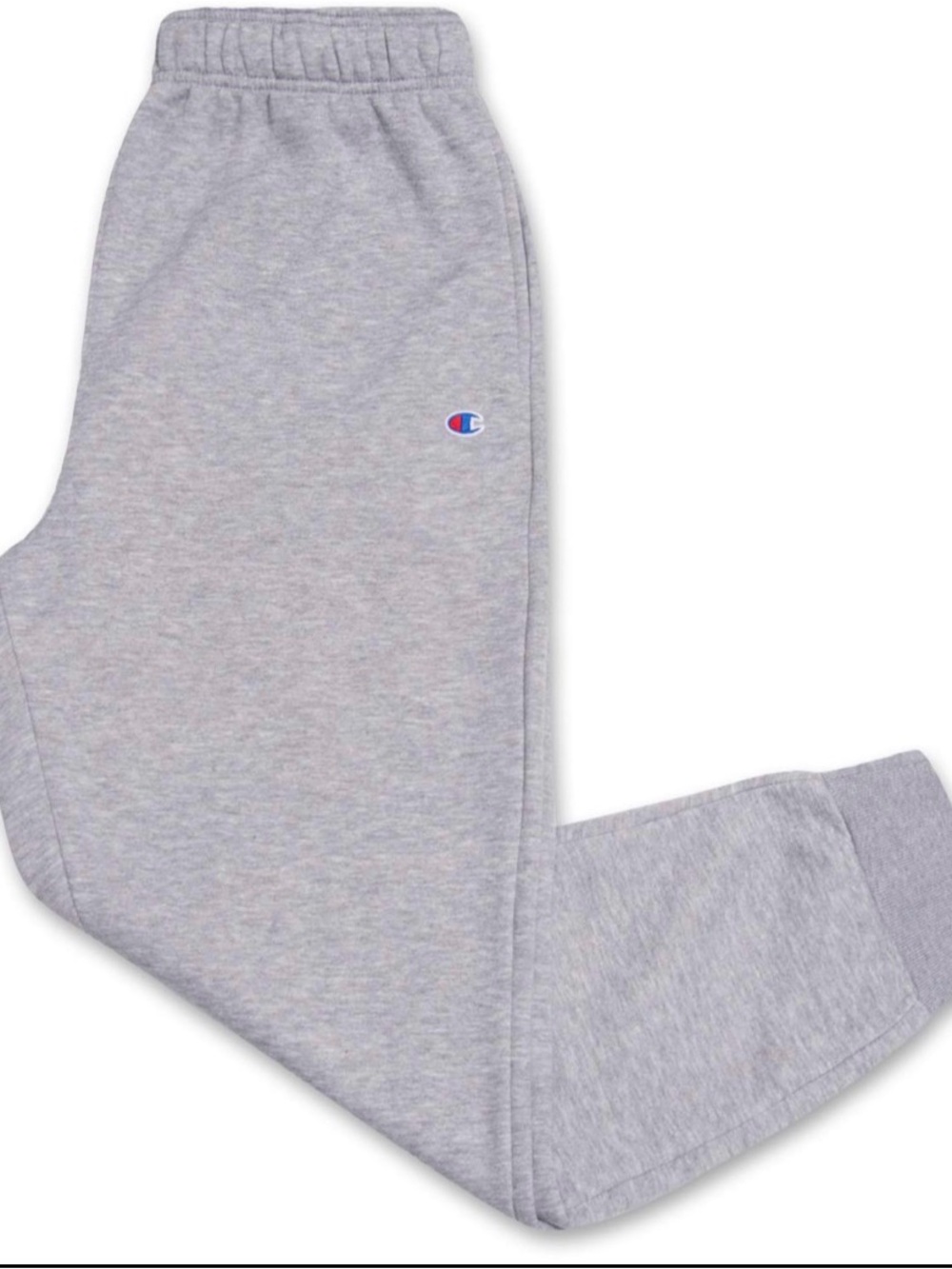 Champion Kids Light Gray Fleece Logo Joggers